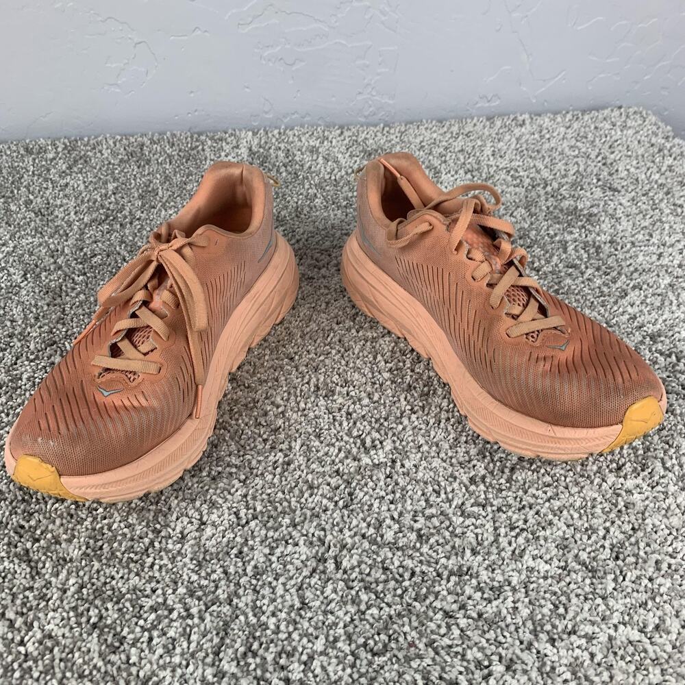 Hoka One One Rincon 3 Shoes Womens Size 8 Peach Mesh Running 1119396 SCPP
